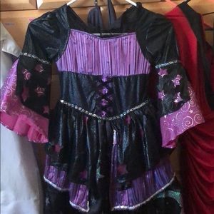 Halloween witch dress